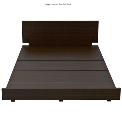 Cama baja Kaia CWM 3875 color wengue