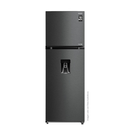 Refrigeradora 9.32pc RF-NV274LSS Mystic  Inverter, No Frost, color gris nublado, iluminación LED, control electrónico de temperatura