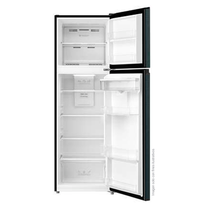 Refrigeradora 9.32pc RF-NV274LSS Mystic  Inverter, No Frost, color gris nublado, iluminación LED, control electrónico de temperatura