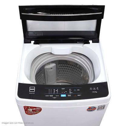 Lavadora automática 14 kg RCAW140 RCA carga superior panel de control digital