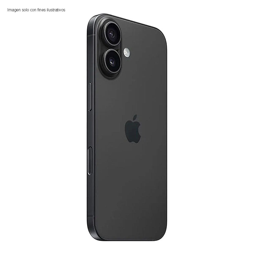 Apple iPhone 16 (ブラック, 128GB) iPhone 16 Apple 128GB color negro