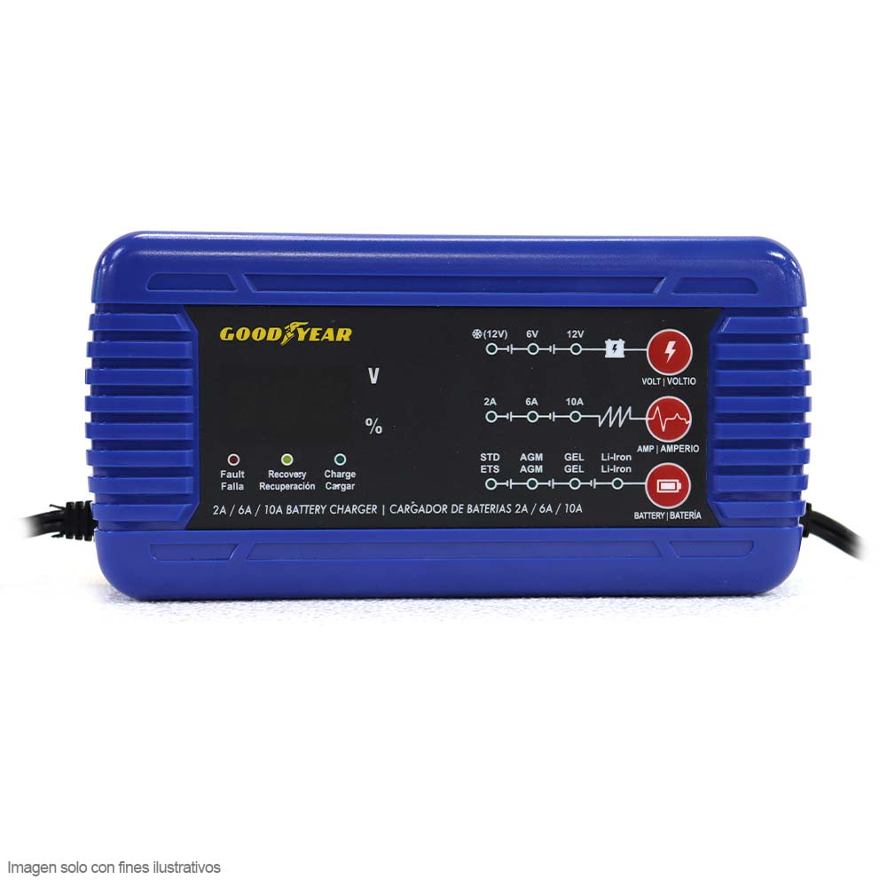Cargador de batería 991-2303115 2,6,10 A:200-AH GoodYear