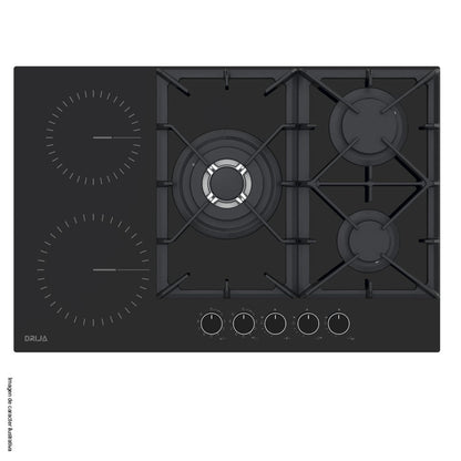 Estufa Sicilia 76 Drija vitroceramica dual (gas y eléctrica76 cm),