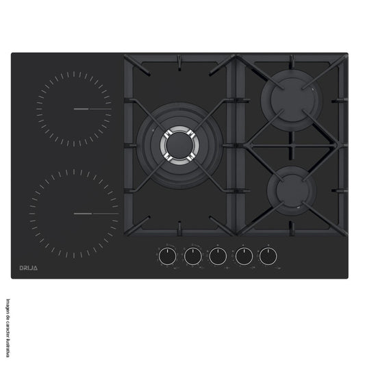 Estufa Sicilia 76 Drija vitroceramica dual (gas y eléctrica76 cm),