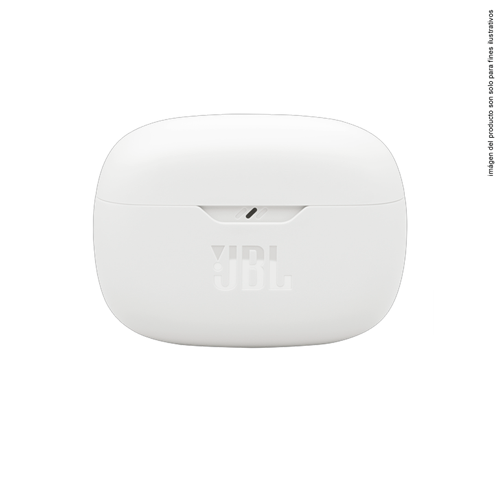 Audífonos inalámbricos true wireless Vibe Beam JBLVBEAM2WHTAM color blanco