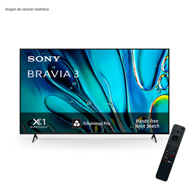 Televisor LED Smart de 55" K-55S30 Sony