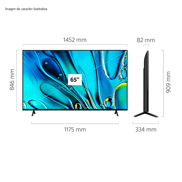 Televisor LED Smart 65" K-65S30 Sony