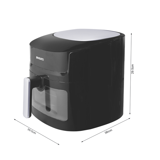 Air Fryer NAF-750LDL Nisato  7.2 litros panel digital 1700W bandeja non-stick y con ventana