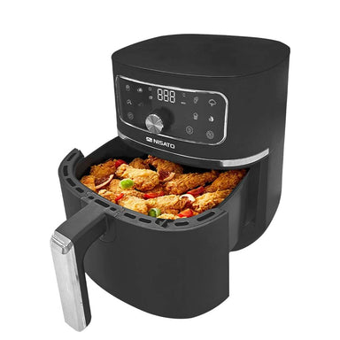 Air fryer  4.2 lts NAF-451LDL Nisato panel digital bandeja canasta Non-Stick 1400W