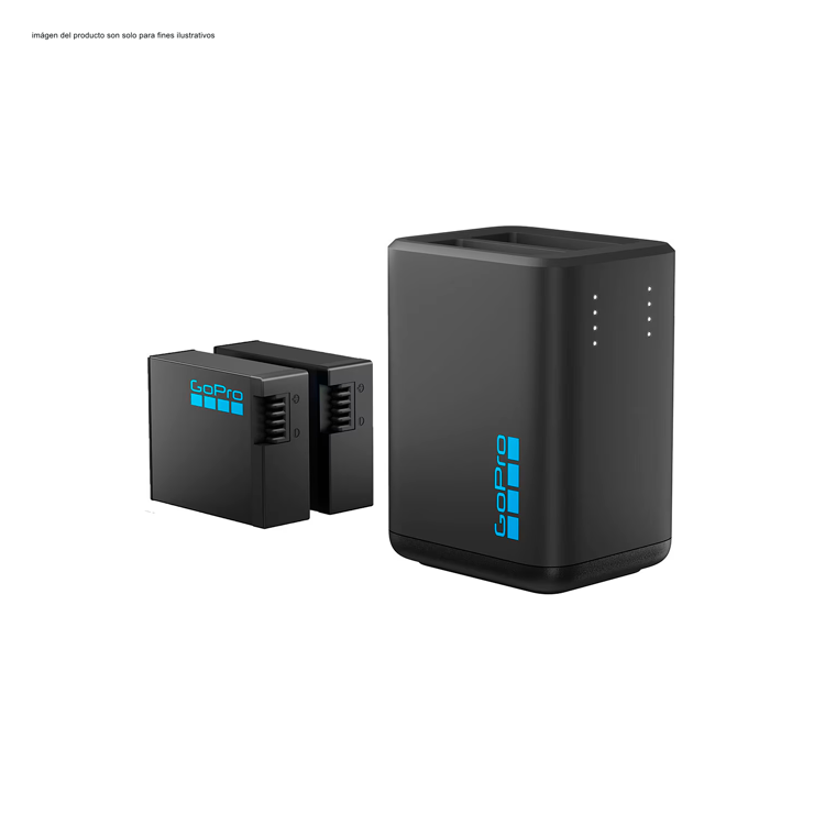 Cargador Doble de batería AEDBD-201 Hero13 GoPro — Rodelag Panamá