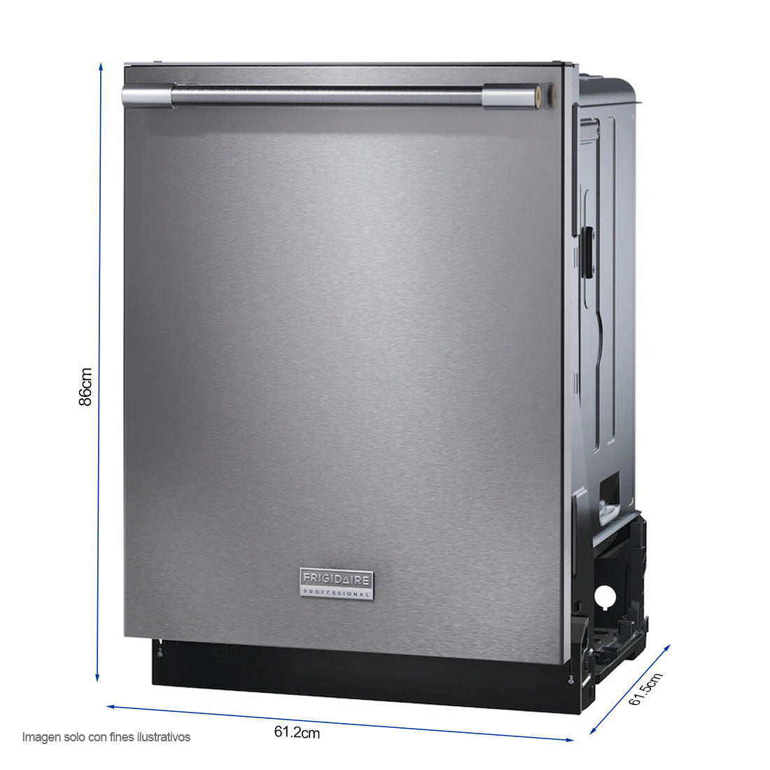 Lavaplatos 24" PDSH4816AF Frigidaire Profesional acero inoxidable