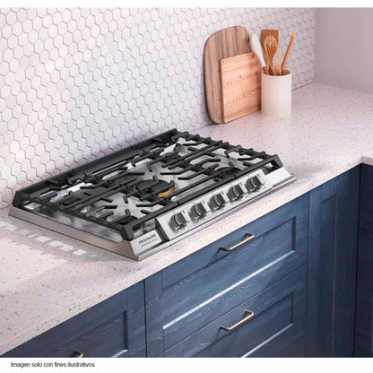 Estufa a gas empotrable profesional de 30" PCCG3080AS 5 quemadores Frigidaire acero inoxidable