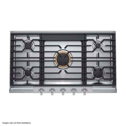 Estufa a gas 36" PCCG3680AS profesional Frigidaire 5 quemadores