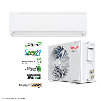 Aire acondicionado Split 30000 BTU ES-36ID12D Inverter Sankey