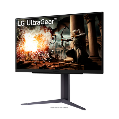 Monitor QHD Gaming 27" modelo 27GS75Q, ULTRAGEAR 200Hz, 1MS G-SYNC, compatible IPS LG
