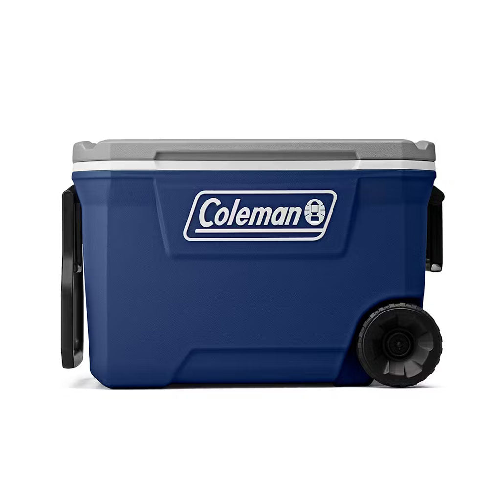 Hielera 62 Qts Serie 316 Coleman con ruedas color azul