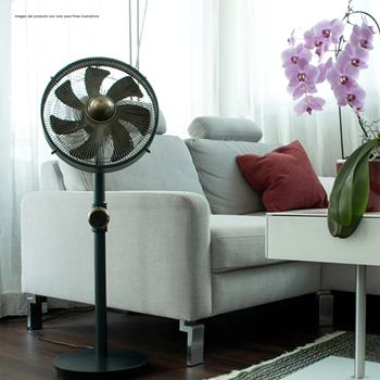 Abanico pedestal 14" URANUS ultra silencioso.