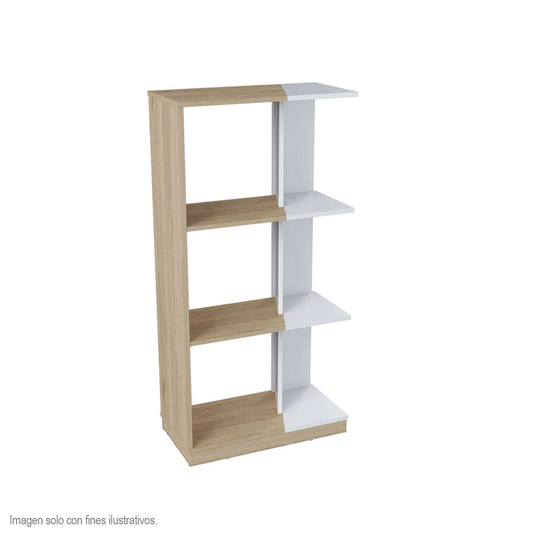 Biblioteca BE17604 colore arena blanco