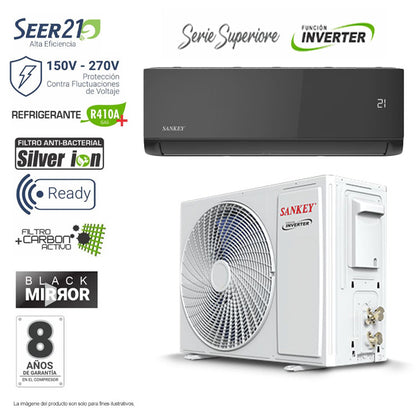 Aire acondicionado 18000 BTU ES18INVW7M Sankey Inverter WiFi