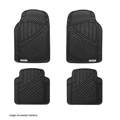 Set de alfombras RAPID-3 Swiss Drive color negro