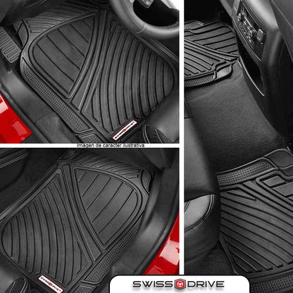 Set de alfombras RAPID-3 Swiss Drive color negro
