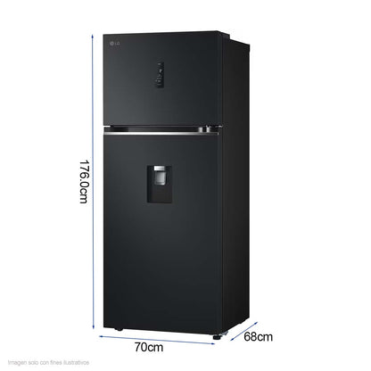 Refrigeradora 14pc VT40APD LG tecnología inverter con dispensador de agua
