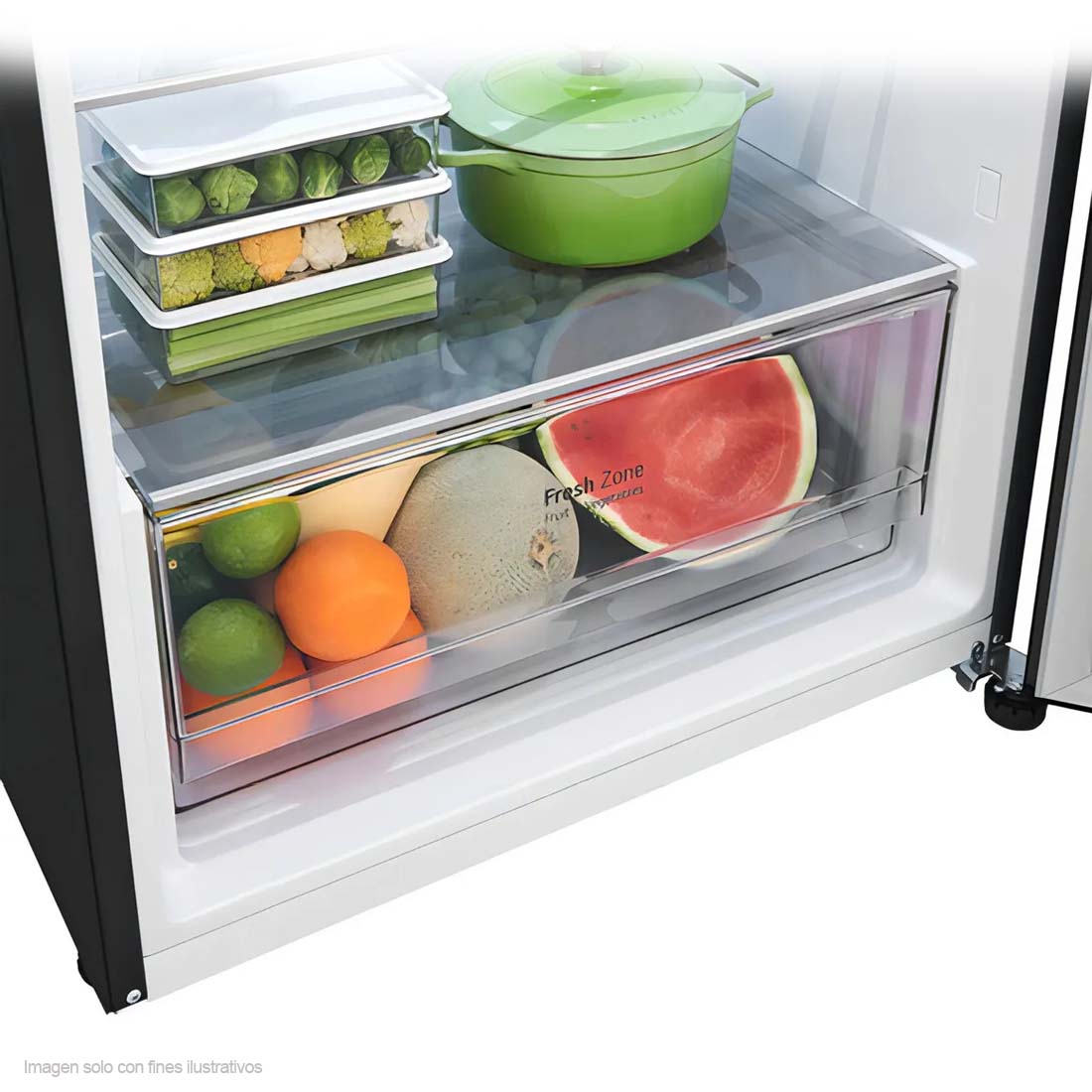 Refrigeradora 14pc VT40APD LG tecnología inverter con dispensador de agua