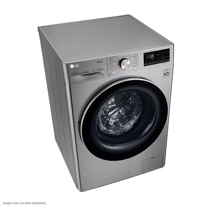 Lavadora y secadora eléctrica 2 en 1 de 14kg WD14VV3S6C LG inverter ThinQ 6motion DD turboWash
