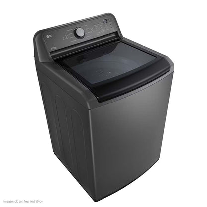 Lavadora 23kg WT23MT6HKA LG tecnología inverter AI DD color gris mate
