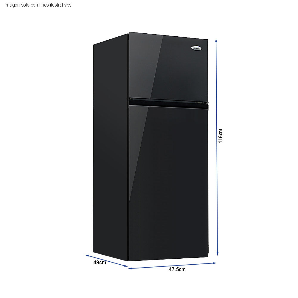 Refrigeradora 4.4pc RF-755BL Sankey color negro