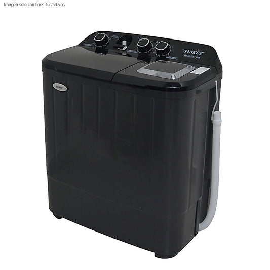 Lavadora 7kg semiautomática WM-7015GR  Sankey doble tina