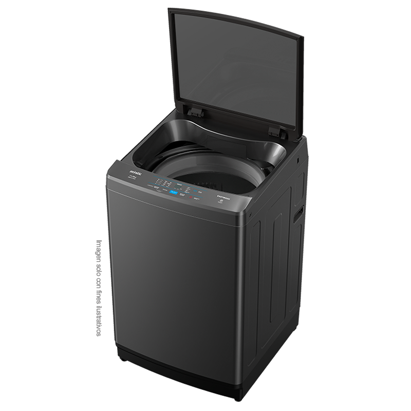 Lavadora automática 15kg WM-A1505  Mystic 8 funciones de lavado, bloqueo para niños, tambor de acero inox.