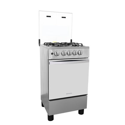 Estufa a gas de 20" NE-2064TELAF Nisato 4 quemadores Twist