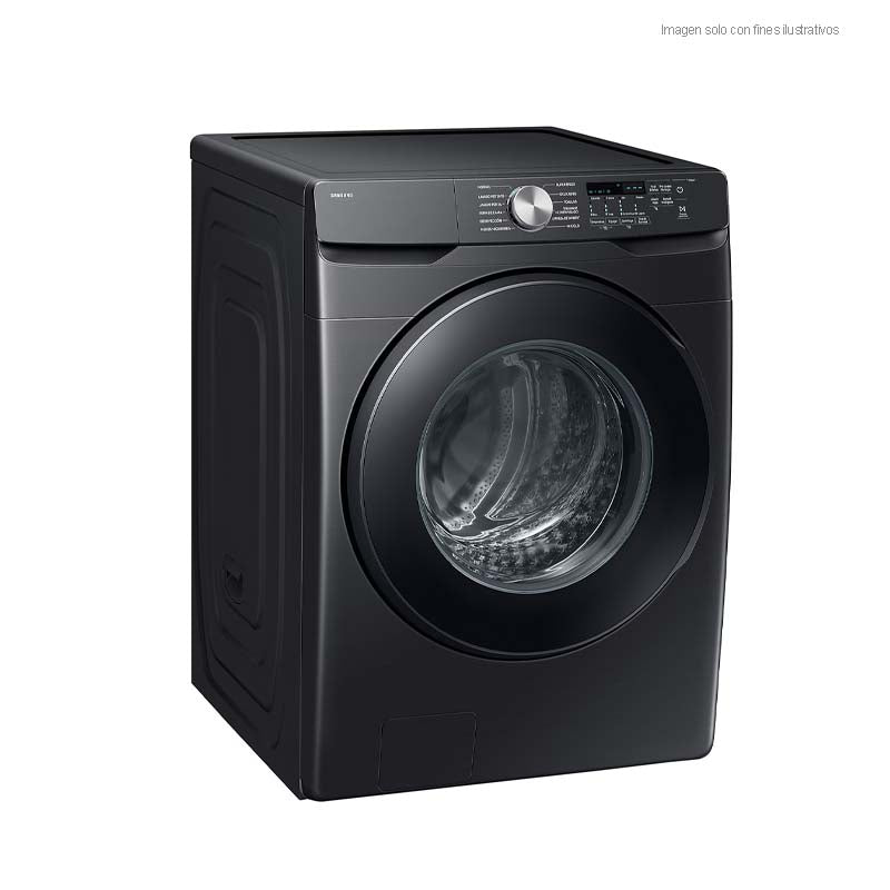Lavadora 26kg WF26DG8250AVAP carga frontal inverter AI multicontrol color gris oscuro