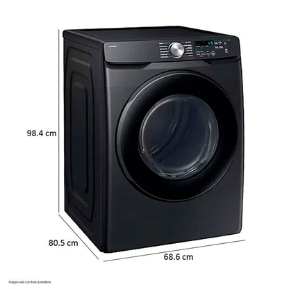 Secadora a gas 24kg DV24DG8000PVAP Samsung Smart check color gris oscuro