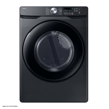 Secadora eléctrica 24kg DVE24DG8000VAP Samsung, sensor de secado smart check gris oscuro