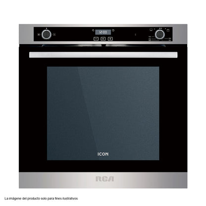 Horno empotrable 24" a gas RCGO60SS RCA  Panel de control SUPER Slim cap.90L acero inox.