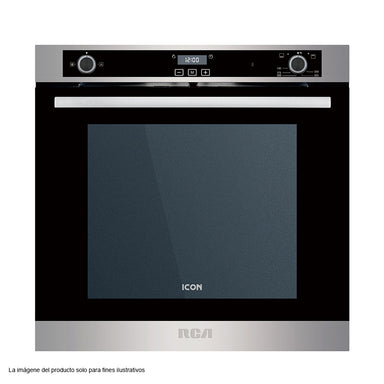 Horno empotrable 24" a gas RCGO60SS RCA  Panel de control SUPER Slim cap.90L acero inox.