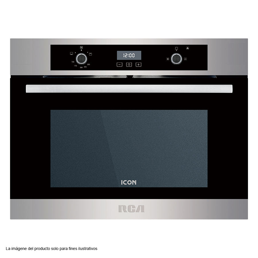 Horno empotrable a gas de 30" RCG075SS RCA acero inox. 304 válvula de seguridad