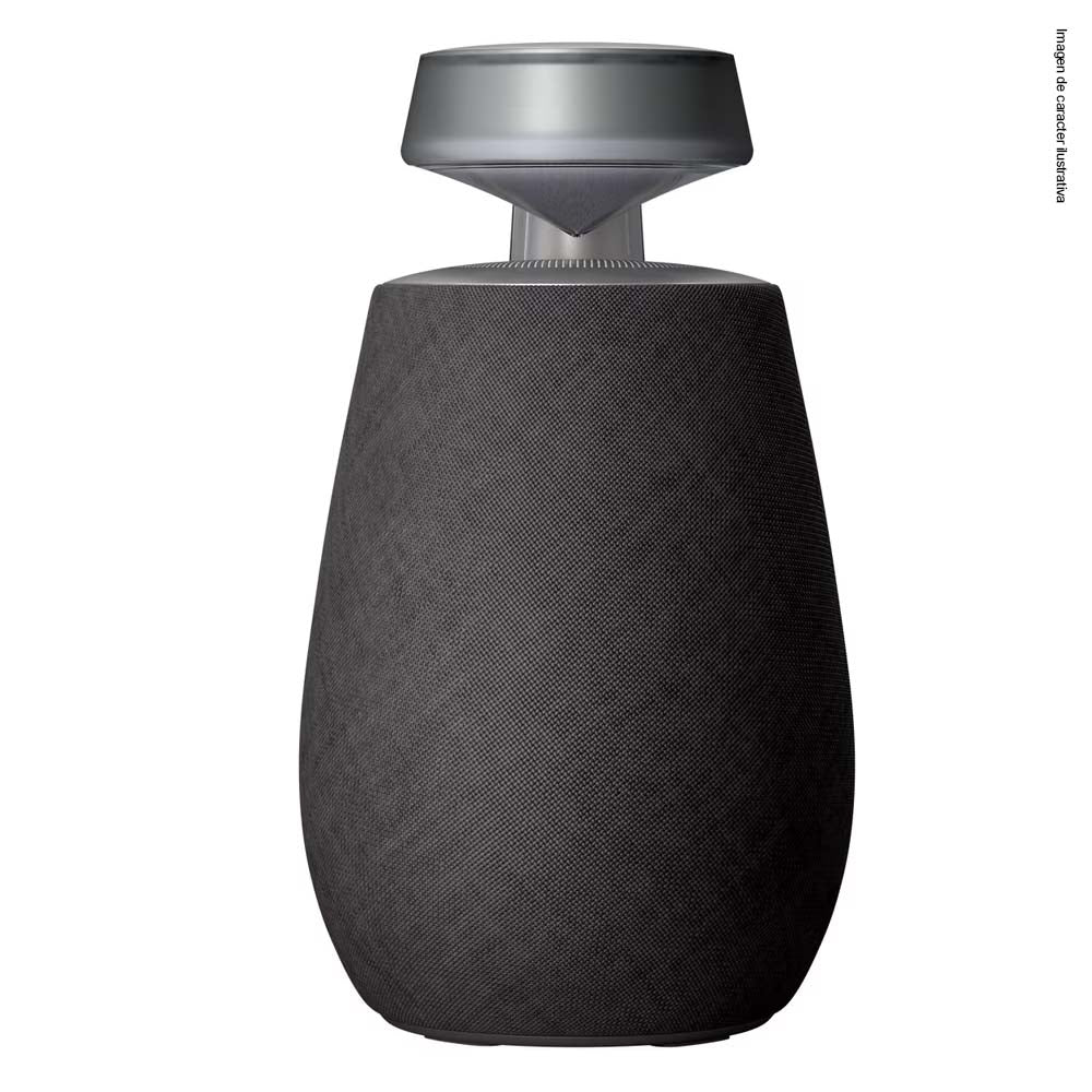 Bocina portátil X02TBK LG en color negro — Rodelag Panamá