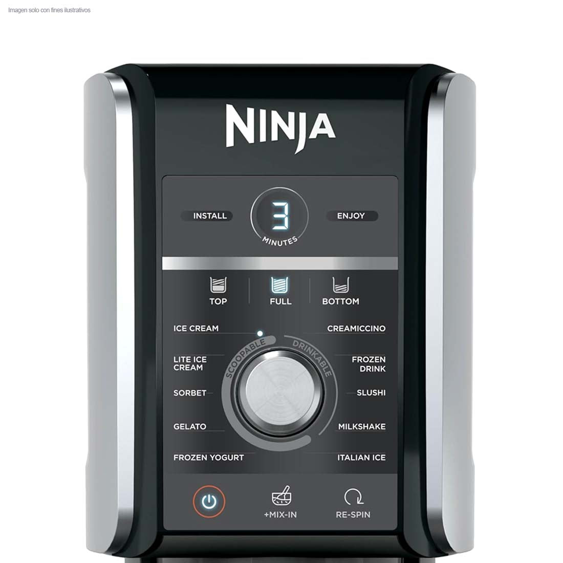 Máquina para hacer helados NC501 Ninja, tecnología avanzada Creamify