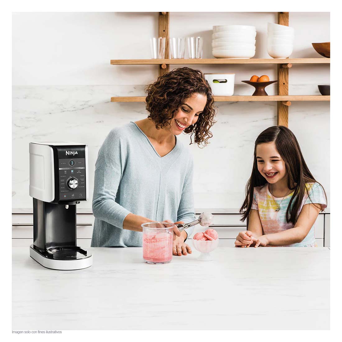Máquina para hacer helados NC501 Ninja, tecnología avanzada Creamify