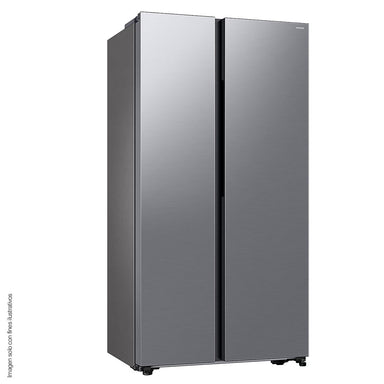 Refrigeradora Side By Side 20pc RS57DG4000M9AP Samsung color silver Wi-Fi integrado
