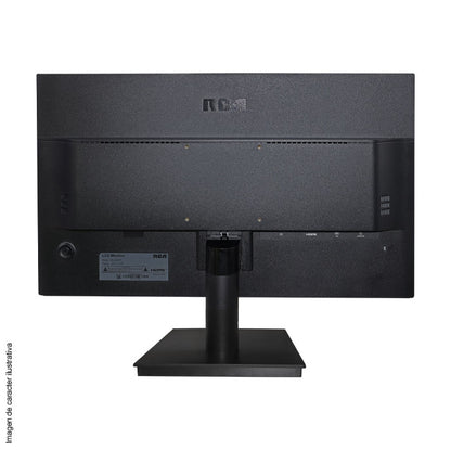 Monitor 24" FHD RC240MF RCA color negro con tecnología de protección ocular