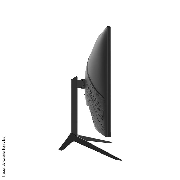 Monitor curvo Gaming 27" RC275MC FHD RCA Color negro con tecnología de protección ocular