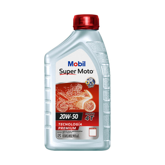 Aceite para Motocicletas de 4T 20W-50 Mobil