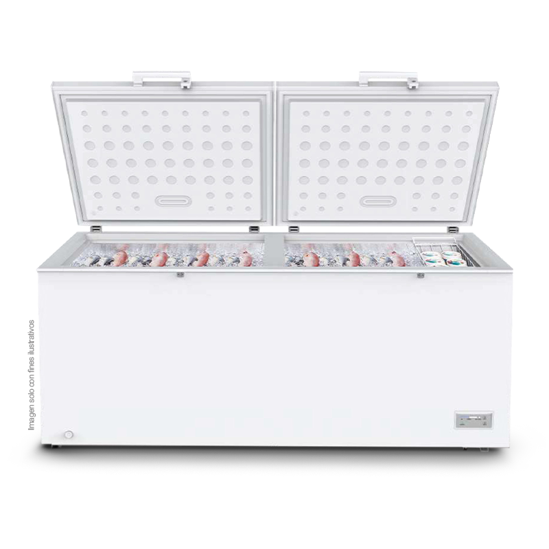 Congelador horizontal 24.3pc, RFC-2880 Sankey, uso comercial