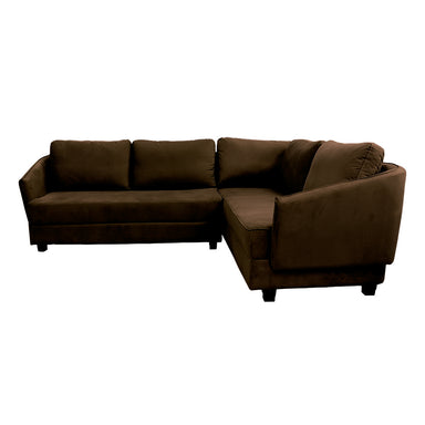 Sofá 5 puestos Piero 8287 color chocolate