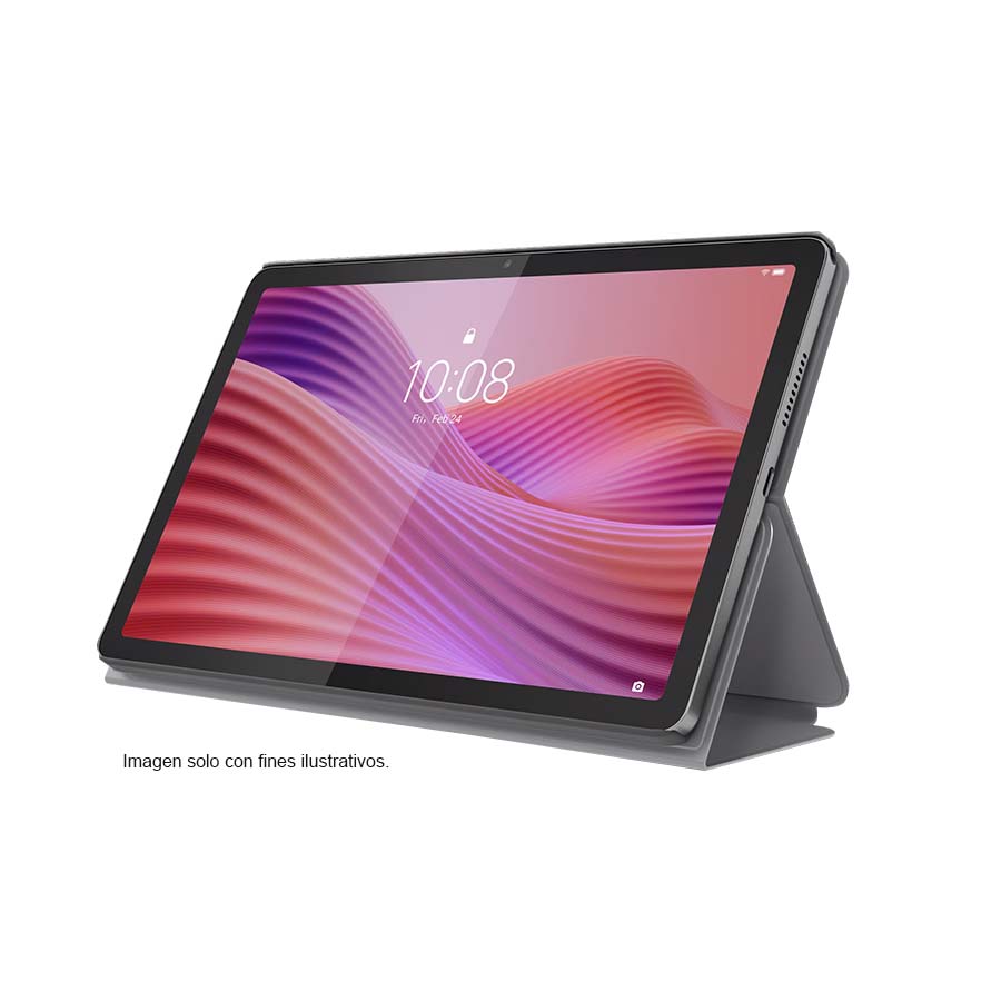 Tablet 10.1" WUXGA Lenovo MediaTek Helio G85, 4GB, 128GB, Android 14 + Folio Case + Stereo Earbuds