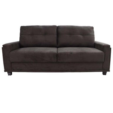 Sofá 3 puestos modelo Poltrona Matera 3113color café 8288